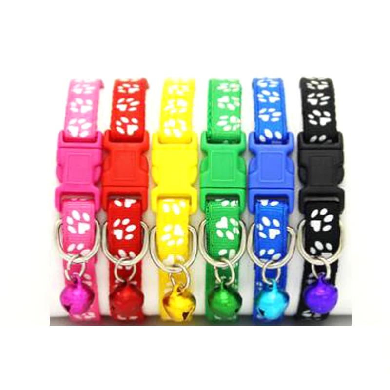 Ошейник для домашних животных с маленьким колокольчиком модный ошейник собак