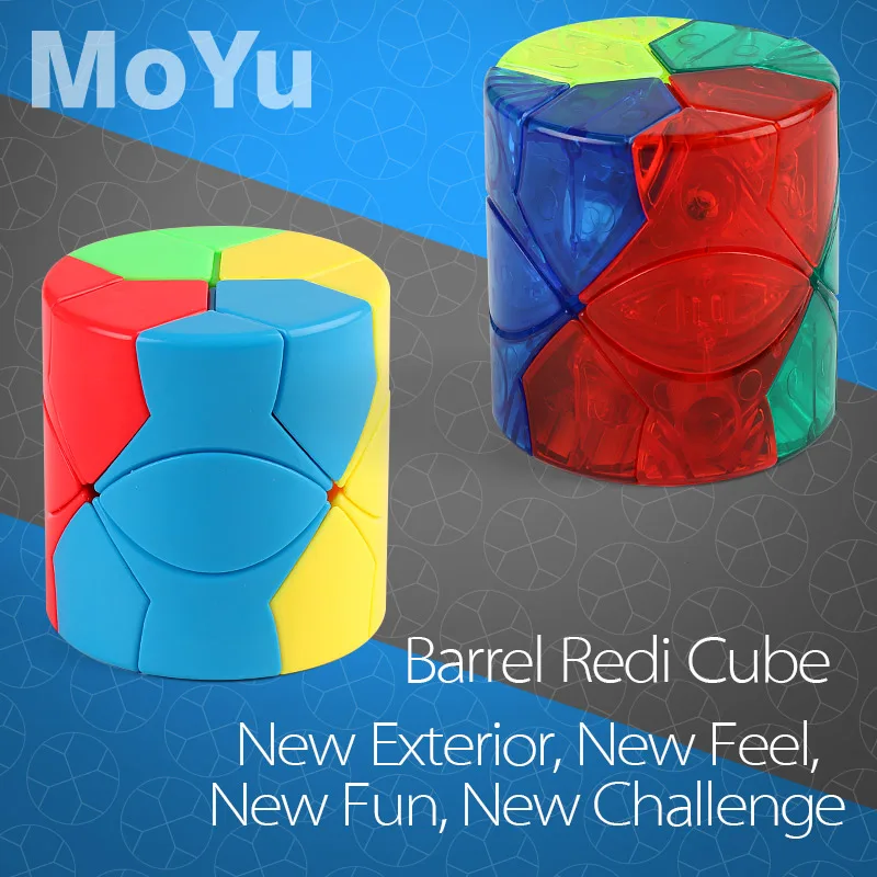 

Оригинальный высококачественный волшебный куб MoYu Barrel Redi, скоростной пазл без наклеек, идеи для рождественских подарков, детские игрушки