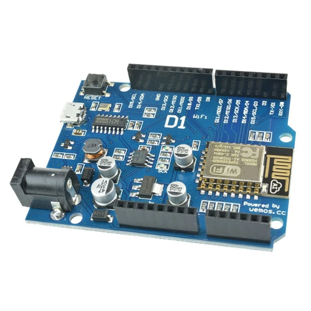 Макетная плата для WeMos D1 CH340 CH340G Wi Fi ESP8266 модуль ESP12E ESP12F Arduino IDE UNO R3 Micro USB с разъемом