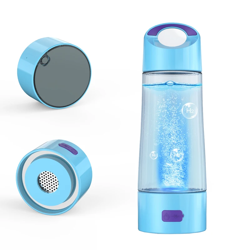 

SPE/PEM Rich Hydrogen Cup Water Generator Energy Hydrogen-rich Antioxidant ORP H2 Water Ionizer Bottle with drain hole