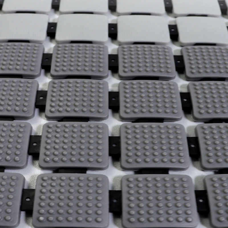 

Bathroom Non-Slip Mat Splicing Household Bathroom Non-Slip Foot Mat with Suction Cup Small Square Floor Mat