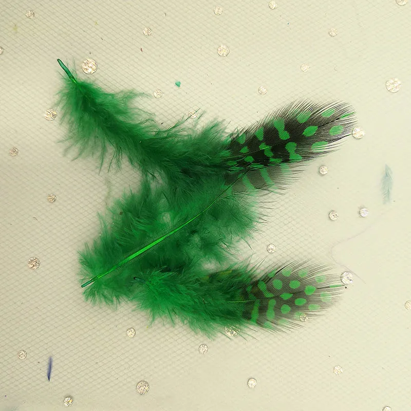 50 шт. перьевые пятнистые Куриные перья из перьев красивые удлинители волос в