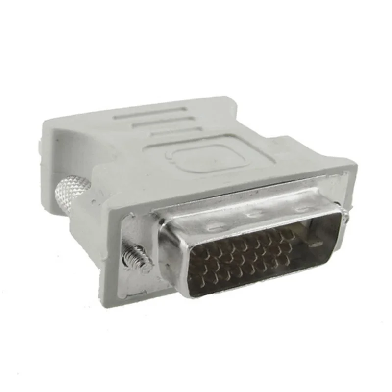 DVI-D VGA мужчин и женщин VGA адаптер конвертер Разъем для ЖК-дисплей HDTV ING-SHIPPING