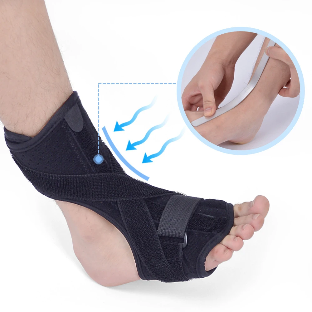 

Plantar Fasciitis Night Splint 2021 Upgraded Adjustable Plantar Fasciitis Relief Night Splints for Plantar Fasciitis Foot Drop