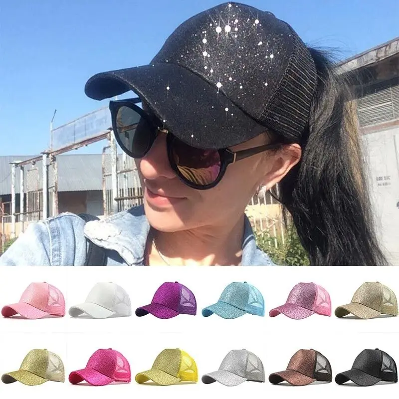 Модная Бейсболка для женщин и мужчин летняя кепка Солнцезащитный хвост грязные