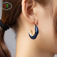 f j4z fashion earrings for women 2021 designer irregular acrylic pierced trend earring lady party jewelry gifts dropship