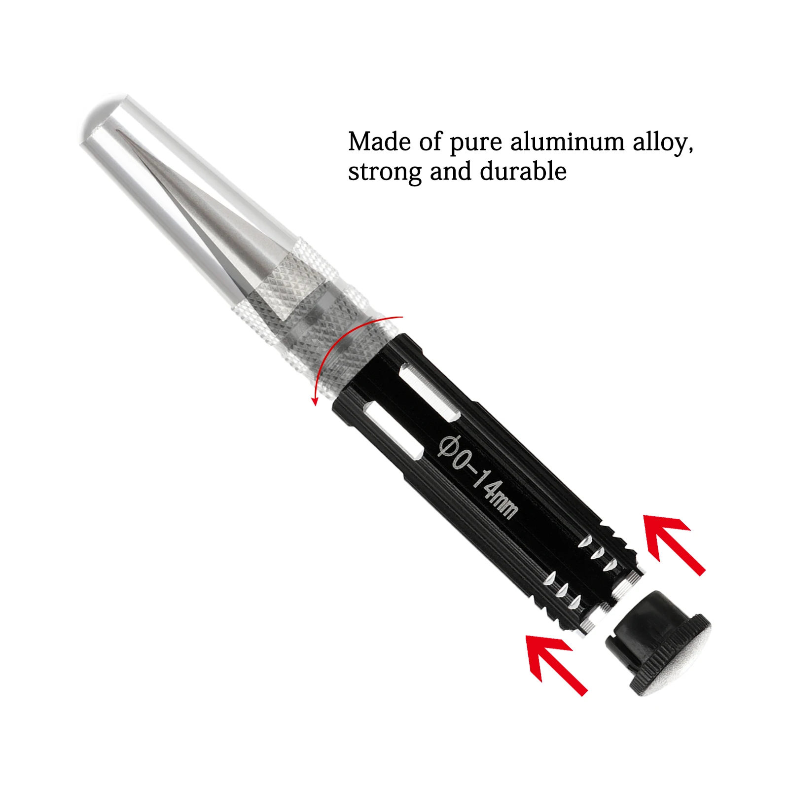 

Universal 0-14mm Steel Hole Expanding/Opener Drill Bit Professional Reamer Installation Kit