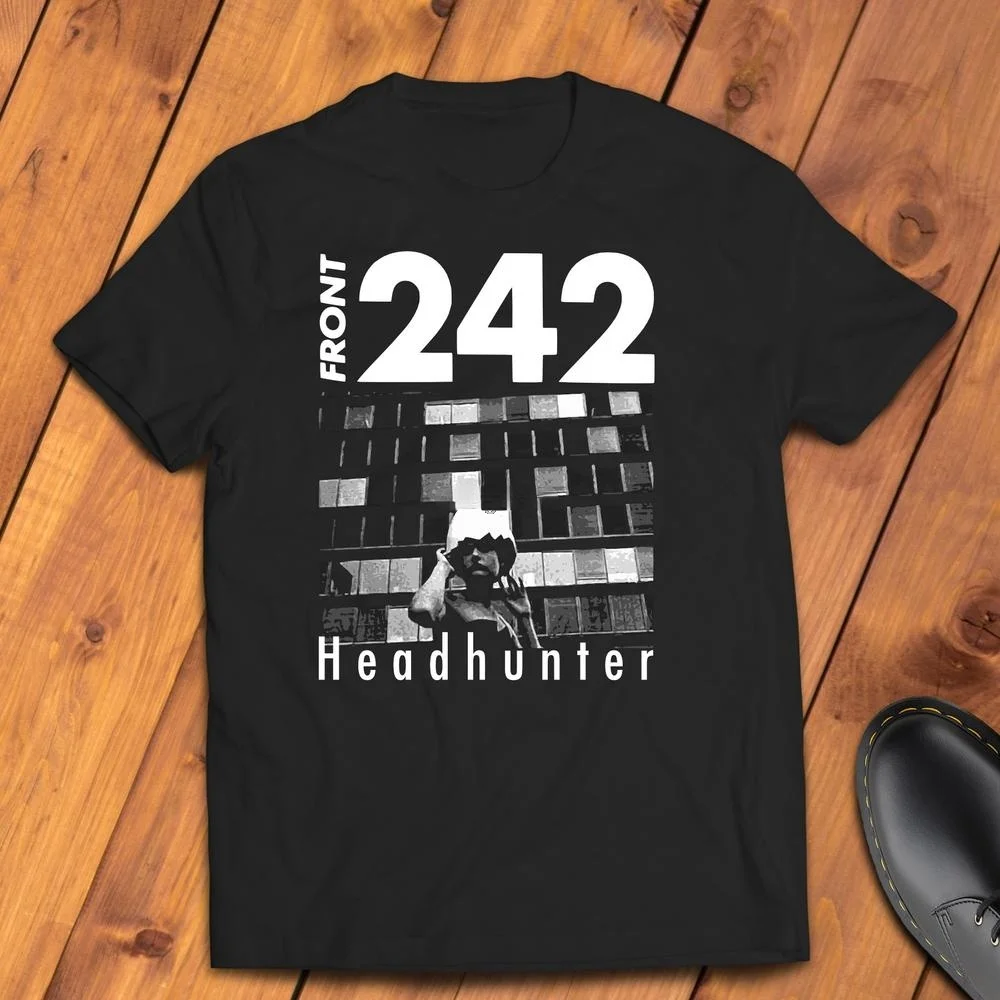 Рубашка С Логотипом Группы Headhunter модель 242 года электронное тело EBM музыка