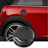 for mini cooper f55f56f57 r series real carbon fiber car fuel tank cap cover sticker