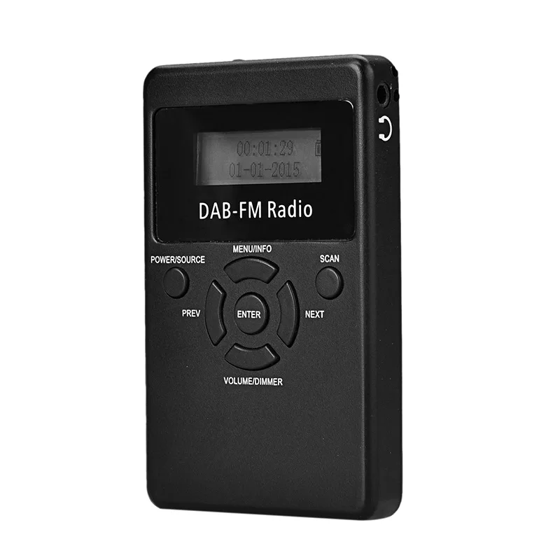 Мини Портативный цифровой радиоприемник DAB + FM двухдиапазонный приемник