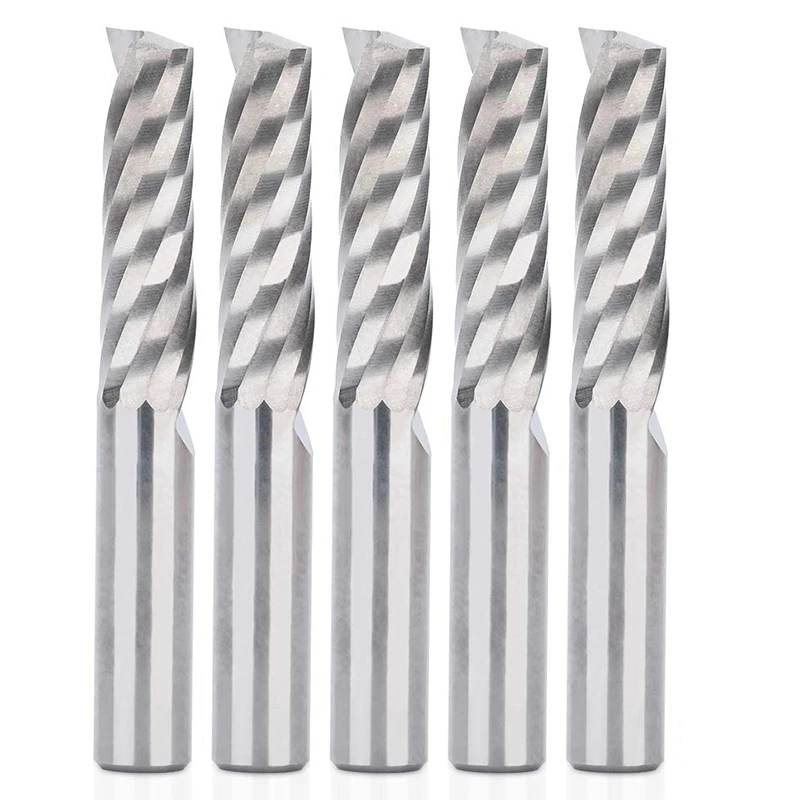 Горячая XD-5Pcs вверх вниз Cut 6 мм спираль твердосплавный фрезерный станок с ЧПУ Endmill