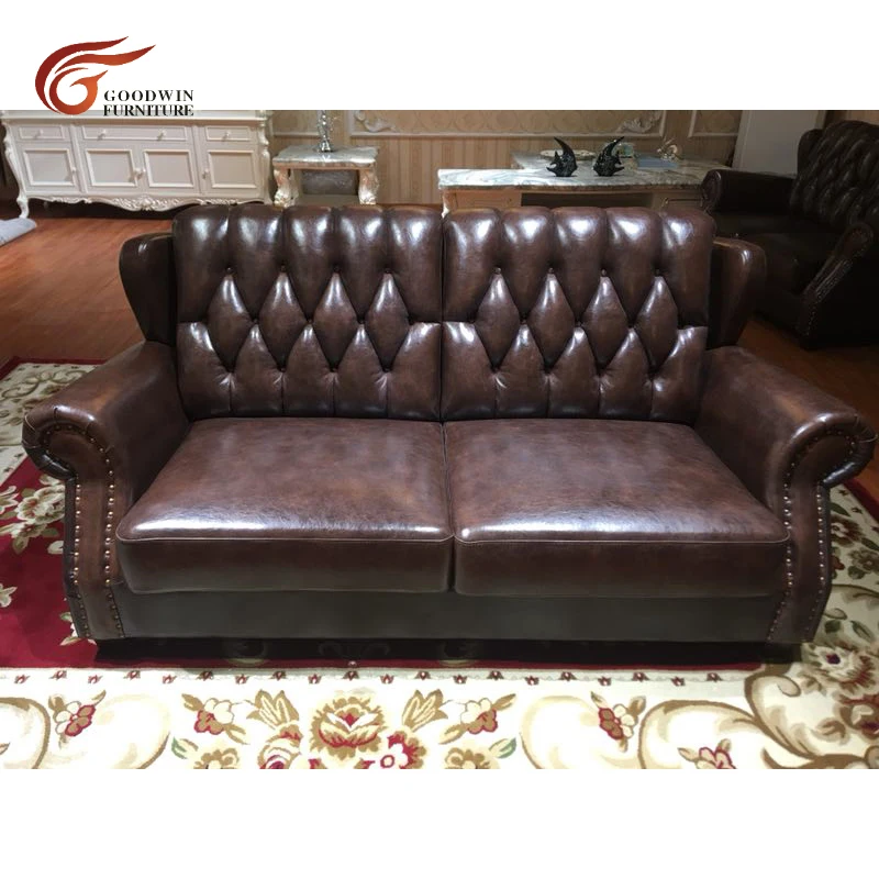 Дешевый итальянский диван из чистой кожи Ledersofa вый не cher WA553 | Мебель