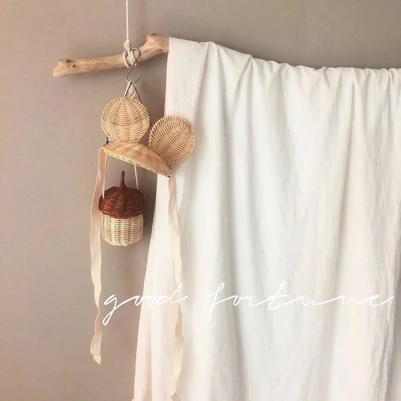 Женская соломенная сумка мессенджер Плетеная ручной работы из ротанга 2019| |