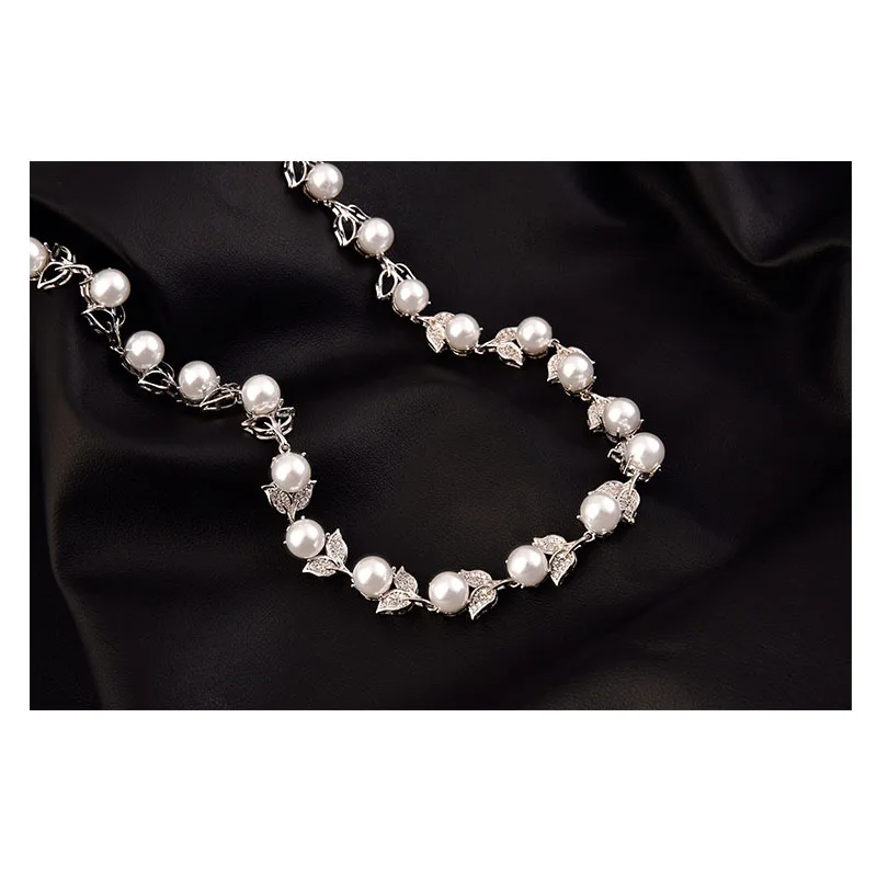 Сверкающие Роскошные циркониевые вечерние/свадебные набор украшений для женщин