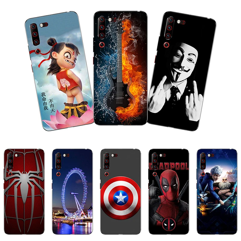 Новый Модный чехол для телефона Lenovo Z6 Z5 S K5 S5 A5 Pro Lite Play 2018 Мягкая силиконовая
