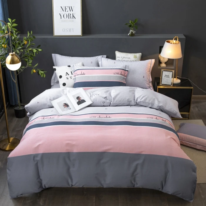 

Contracted and contemporary bed supplies cotton thickening Covered 4 times