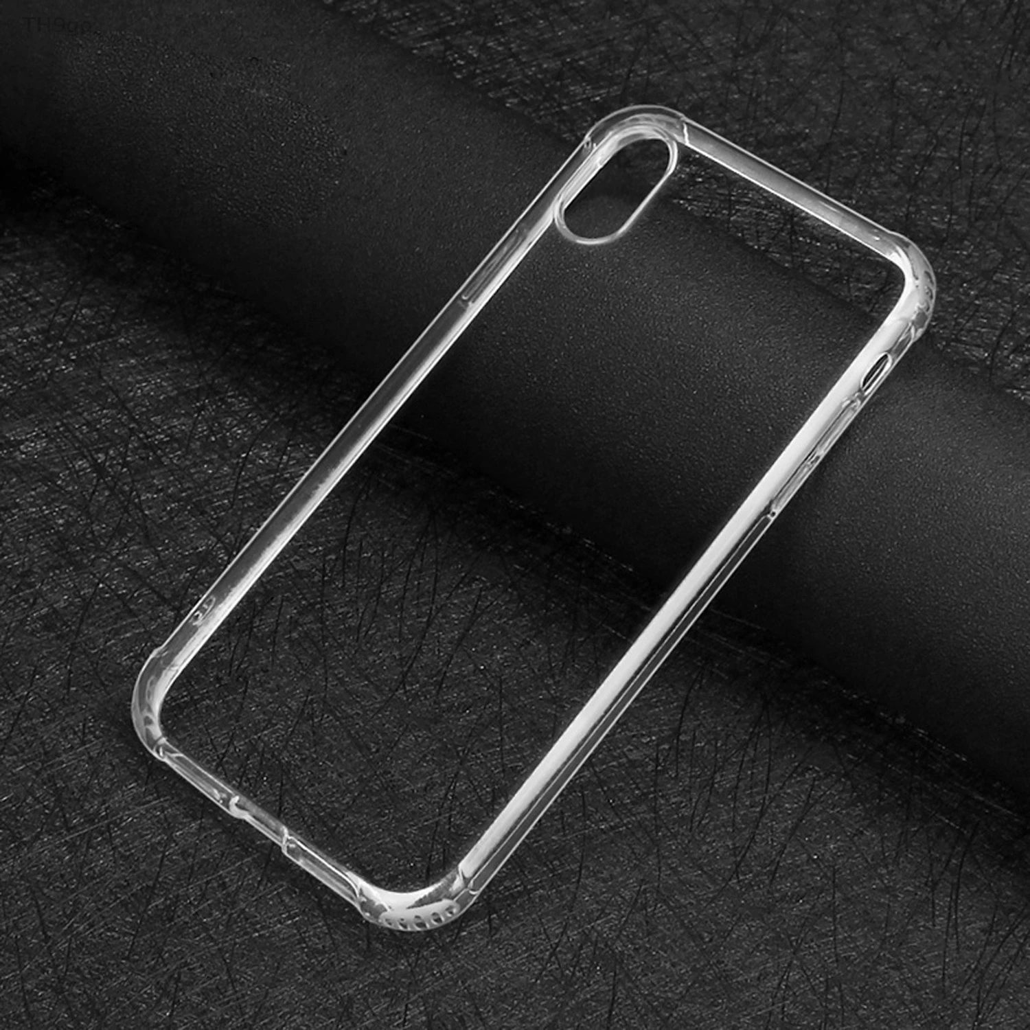 Transparent 5S 6S 7 8 Plus Phone Case For Apple iPhone X XR XS Max Shockproof Silicone TPU Cover |