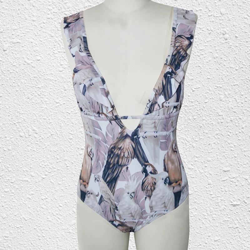 Купальные цельные костюмы для женщин и девушек привлекательный купальник из