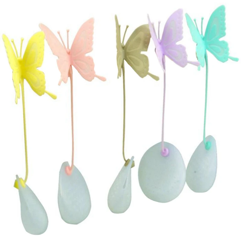 

Butterfly Tea Maker Cute Butterfly Tea Bags Strainers Filter Tea Infuser Silicone Teabags Tea Tools Accessories