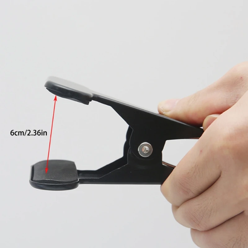 

8in LED Desktop Ring Lamp with Clamp Base and Cellphone Holder Kit Fill Light