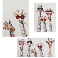 5d diy animal giraffe full square diamond painting photo custom colorful handmade rhinestone mosaic home room wall decor