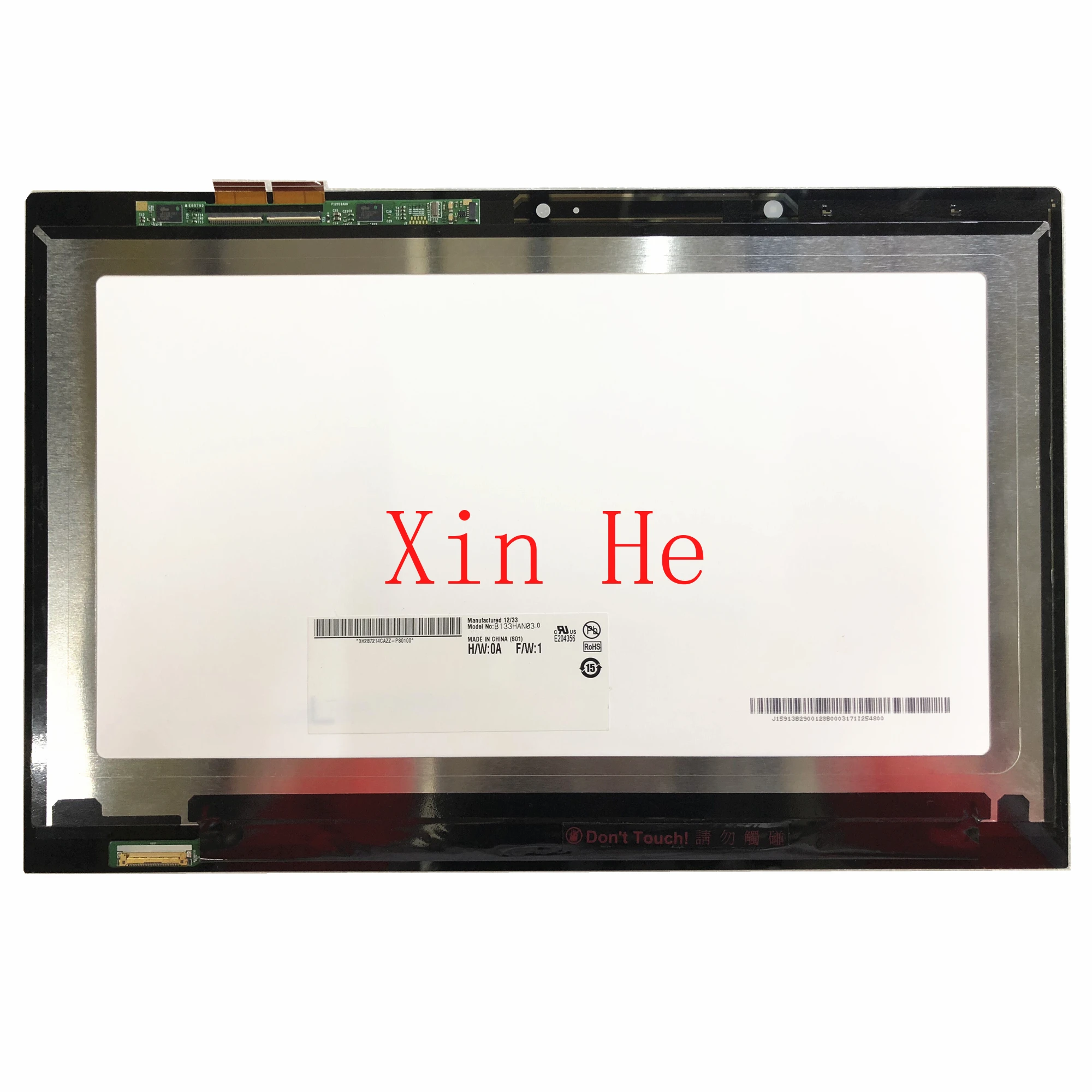 

B133HAN03.0 13,3 ''ноутбук ЖК-дисплей кодирующий преобразователь сенсорного экрана в сборе для Acer Aspier S7-391 1920*1080 EDP 30 контактов белый