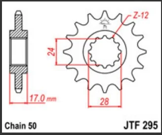 

15T 530 Motorcycle Front Sprocket For HONDA CBR500 CBR600 FH SJR CBR600 F Hurricane CBR600 FN