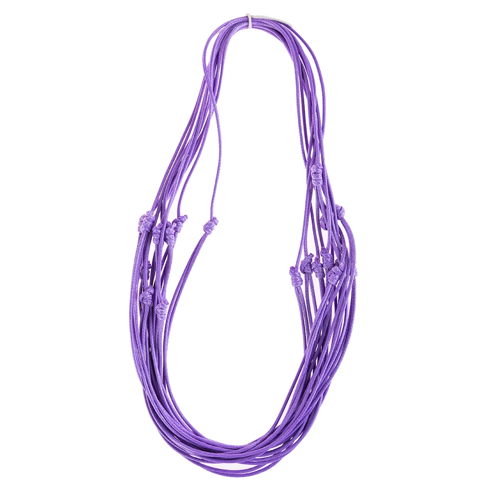 

Sansango 10Pcs Wax Cord Lucky Necklace For DIY Pendant Adjustable 70cm For Men Women Handwork Necklaces Jewelry Accessories