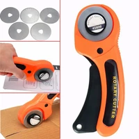 knife 45mm rotary cutter set blades for fabric paper vinyl circular cut cutting disc patchwork leather craft sewing tool