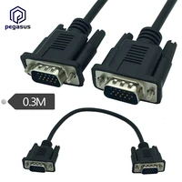 30cm vga hdtvhd15 connector 15 pin male to male cable can be mounted on a face plate