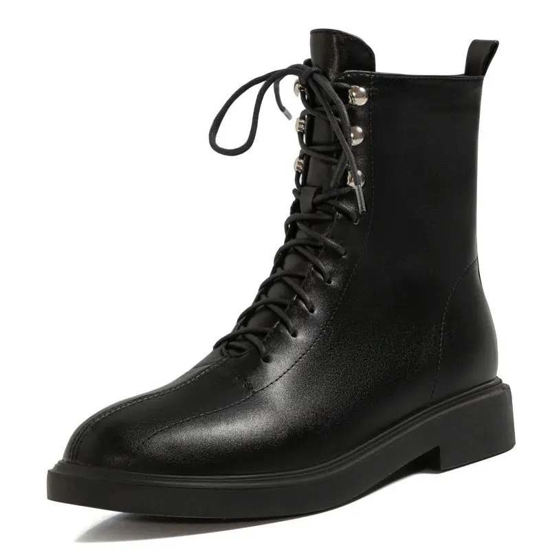 

Женские ботильоны из натуральной кожи, на низком каблуке, размеры 41, 42, 43