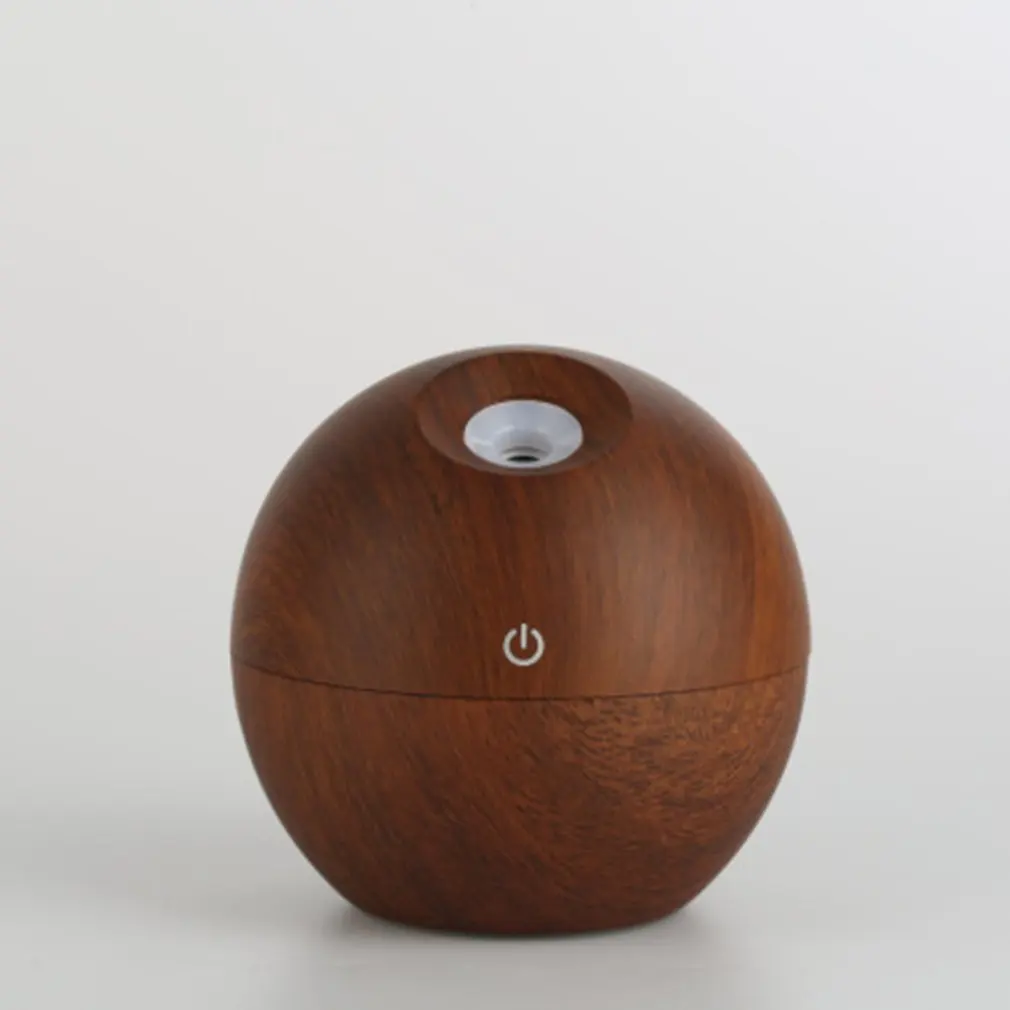 

Bevel USB Desktop Humidifier Environmentally Friendly Mute Mini Ultrasonic Wood Grain Mini Humidifier
