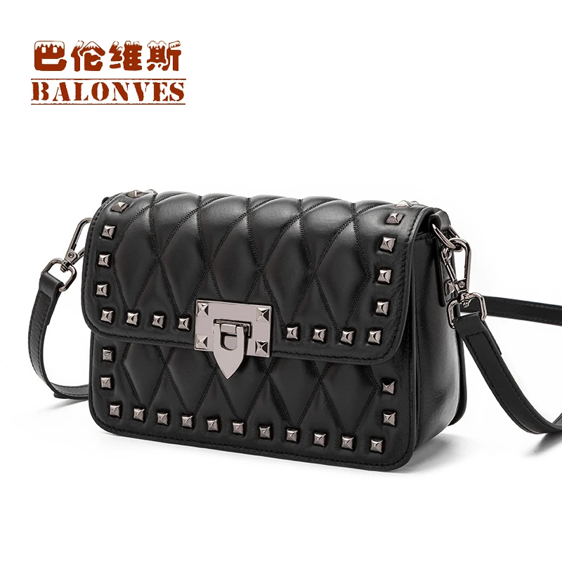 high quality small bags Genuine Leather for women 2019 shoulder Famous Brand female handbags crossbody luxury designer lady | Багаж и