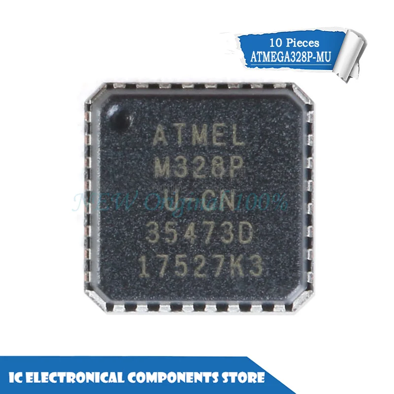 

New original ATMEGA328P-MU TMEGA328P-MU TMEGA328P QFN-32 IC 10pcs/lot