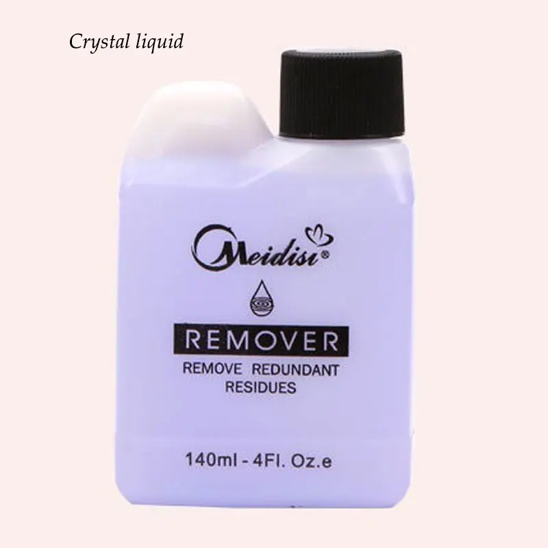 Nail Art Crystal Liquid Pen Wash Nail Polish Remover Resurrection Water Diluent Gel Water Manicure 140ml Bottled