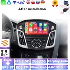 Автомагнитола для Ford Focus 3 Mk 3 2011-2019, мультимедийный видеоплеер, навигация GPS, Android 2G + 32G IPS, поддержка камеры заднего вида