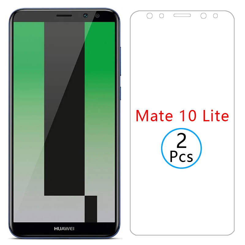 

Защитное стекло для huawei mate 10 lite, протектор экрана, закаленное стекло на mate10 light made 10 lite film huawe huwei hawei huawi