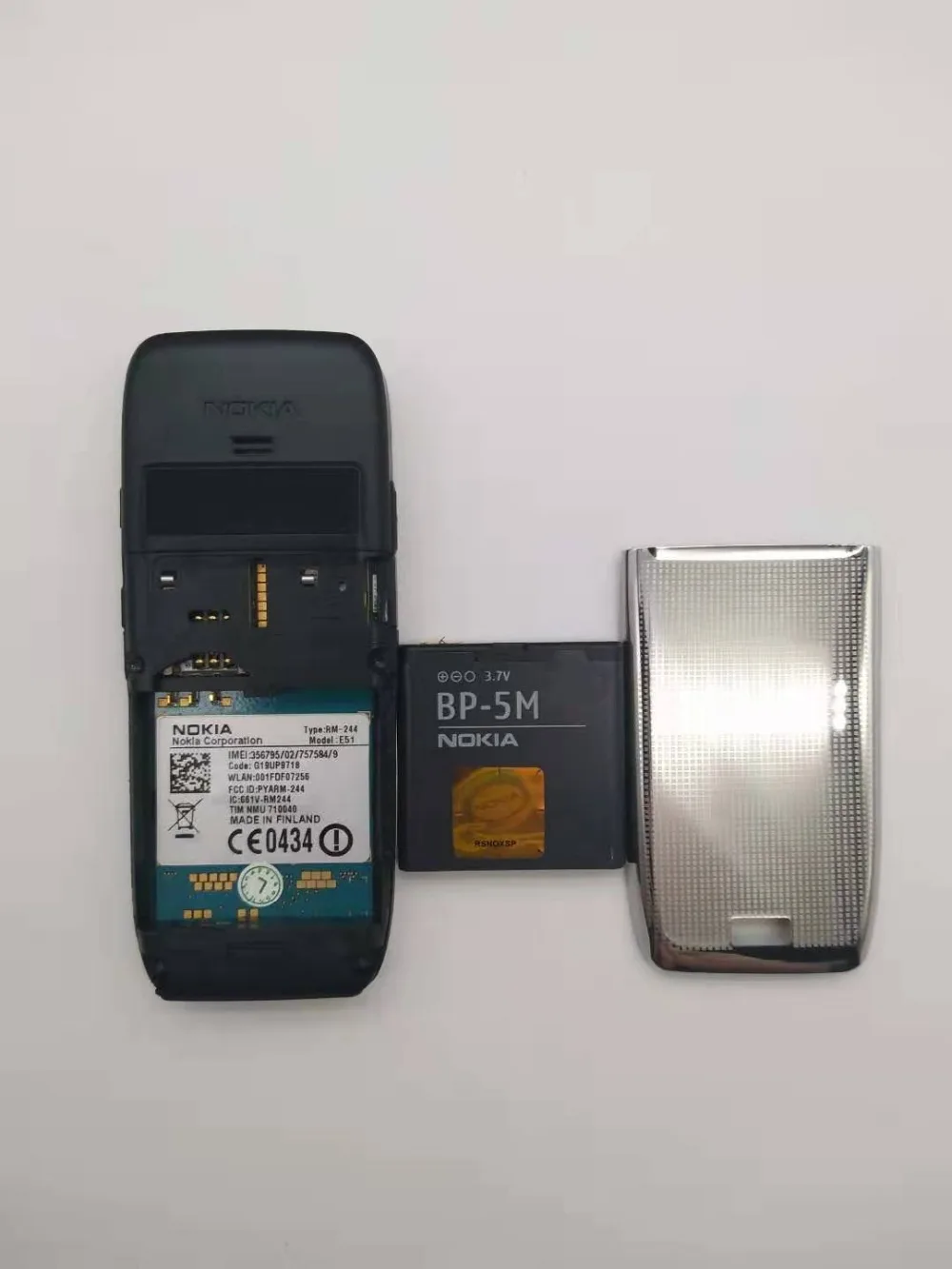 Оригинальные разблокированные мобильные телефоны Nokia E51 без камеры с Bluetooth JAVA wifi разблокировка сотовый телефон Восстановленный