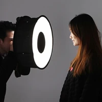 45cm easy to fold circular soft box macro round flash light diffuser ring flash soft light box soft box slr camera accessories
