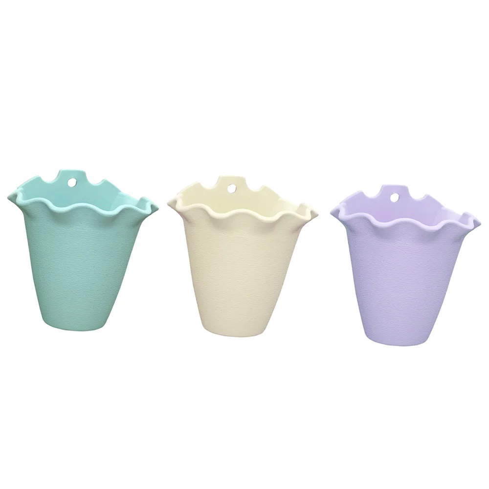 Настенный вазон для цветов SOLEDI Verona висячий офисный горшок растений 3 цвета