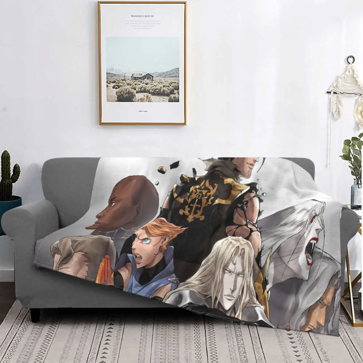 

Manta de franela de Anime DE LA TEMPORADA 3, ropa de cama caplida para Primavera, отоложение и зима