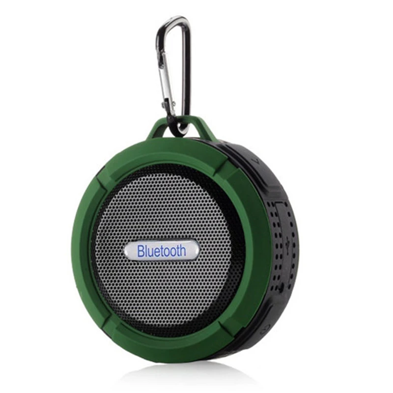 C6 водонепроницаемый Bluetooth открытый присоска Мини динамик мобильный телефон