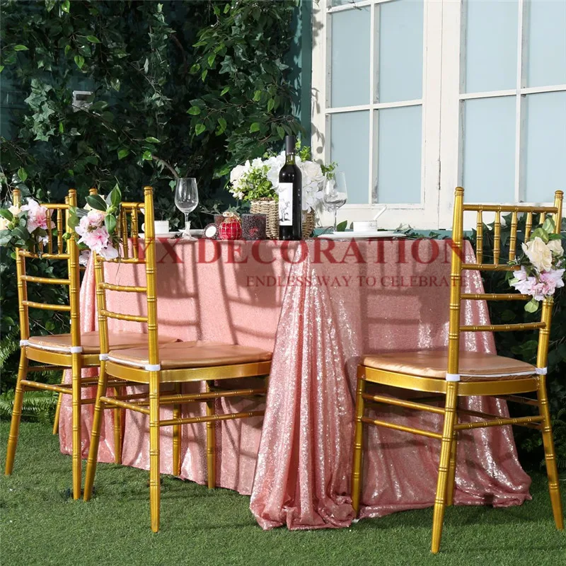 Скатерть с блестками круглая и Прямоугольная для свадьбы украшение вечерние