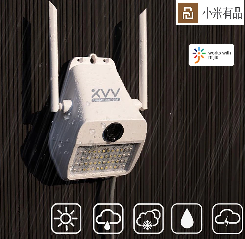 IP камера Xiaovv D7 1080P 150 ° WiFi 16 ИК светильник|Камеры видеонаблюдения| |