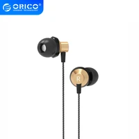 orico 3 5mm in ear wired earphone for mobile phone headsets with built in microphone video voice calling