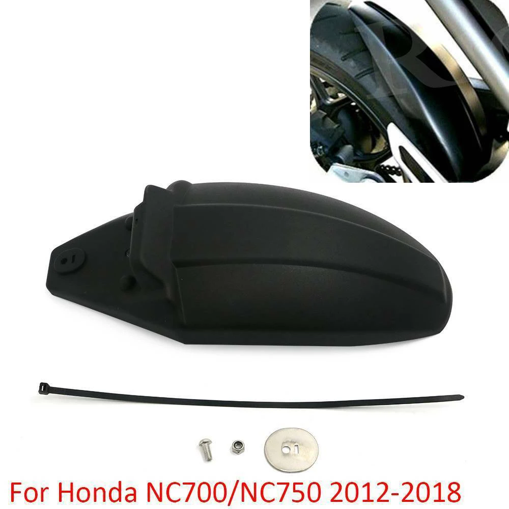 Удлинитель для заднего крыла Honda NC 700 750 12 18 черный удлинитель Hugger NC700 NC750 2012 2013 2014 2015