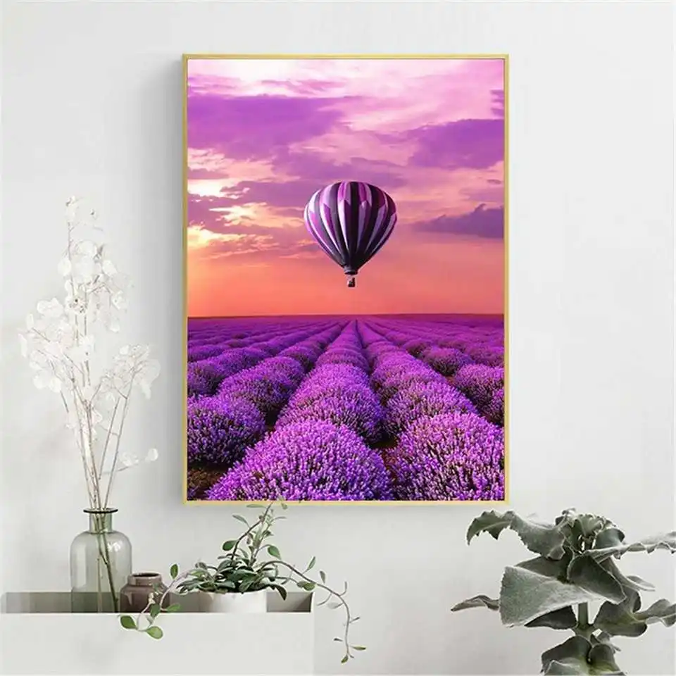 AZQSD Алмазная картина полностью квадратная вышивка пейзаж Бриллиантовая мозаика