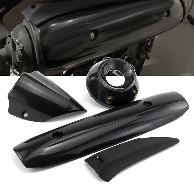 for Yamaha XP500 TMAX500 2008-2016 TMAX530 530 2012-2016 Motorcycle Exhaust Pipe Protective Cover Heat Shield Guard