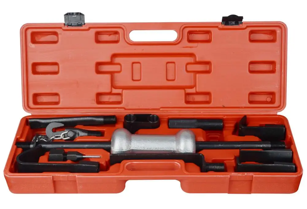 

13PC Dent Puller w/10lbs Slide Hammer Auto Body Truck Repair Tool Kit Heavy Duty Sheet Metal Sliding Hammer Group