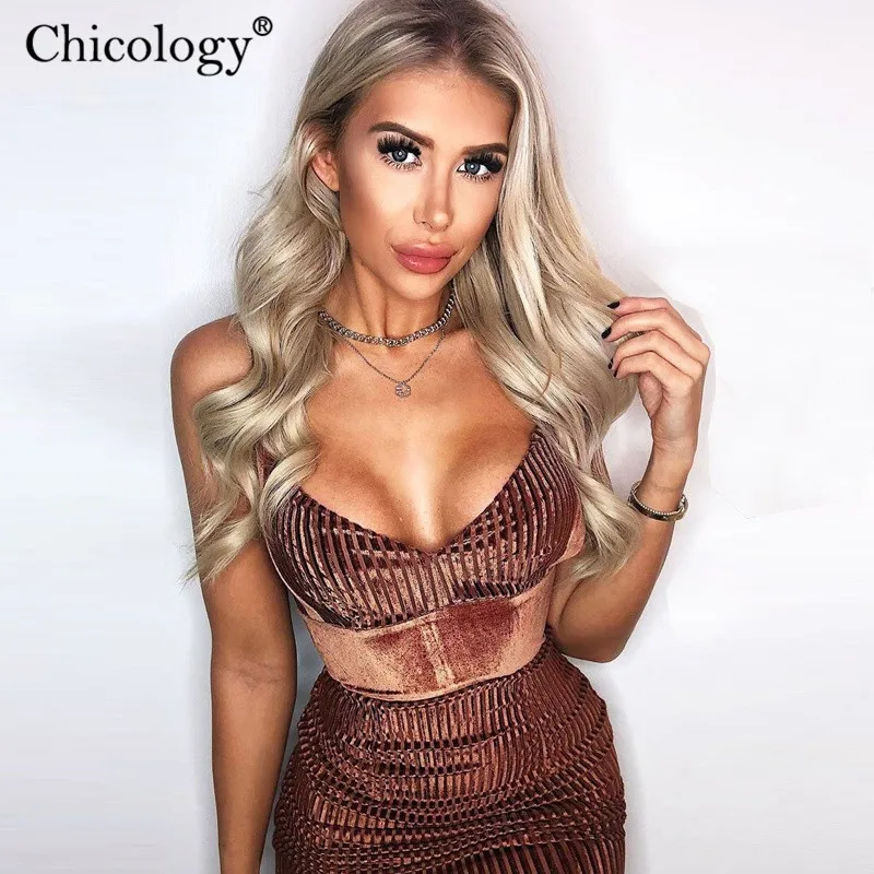 Chicology бархатное бархат широкие ремень мини-платье женское повседневное